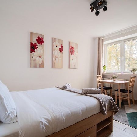 Ferienwohnung Cozy Warsaw City Center Studio Exterior foto