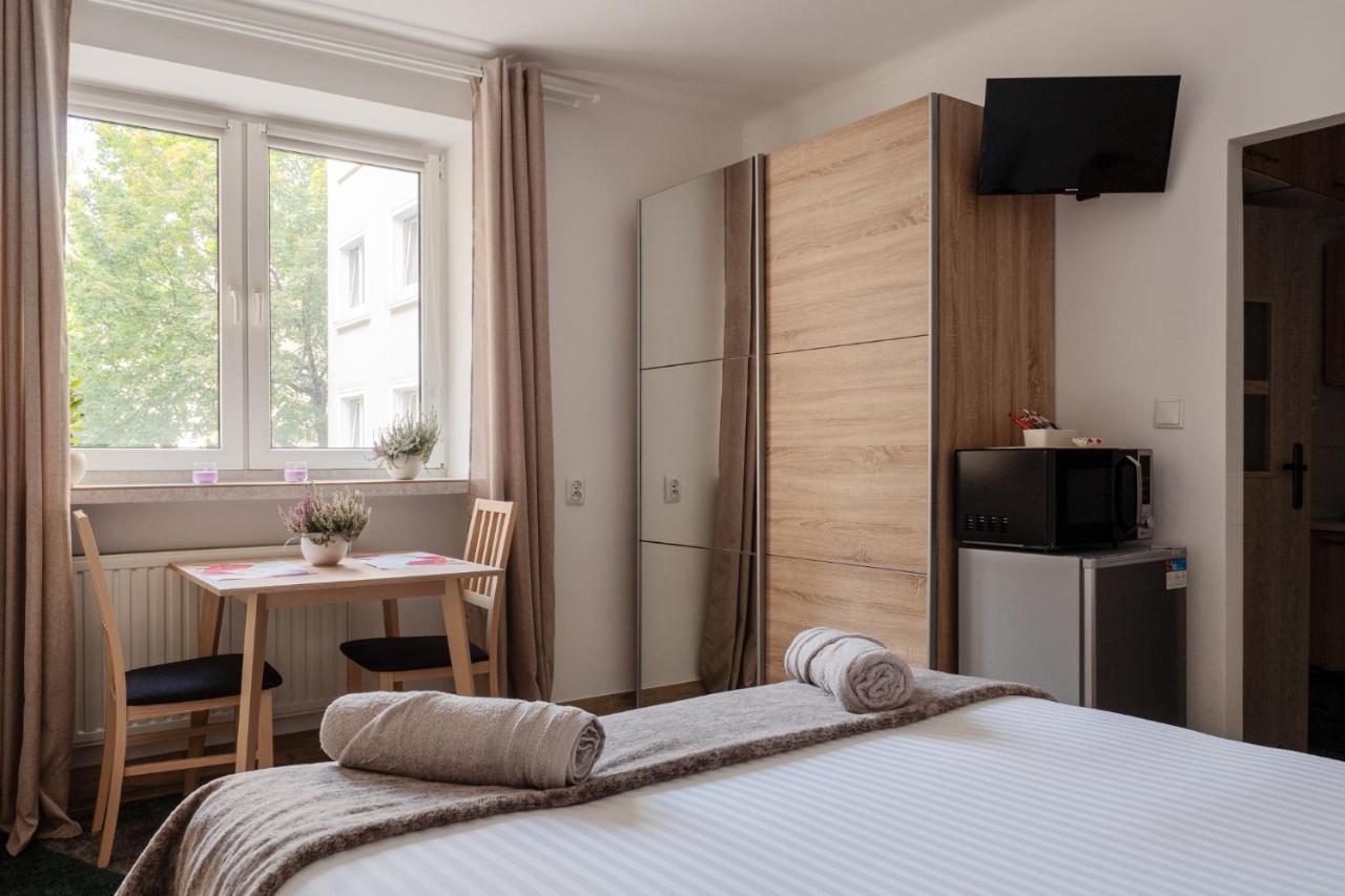 Ferienwohnung Cozy Warsaw City Center Studio Exterior foto
